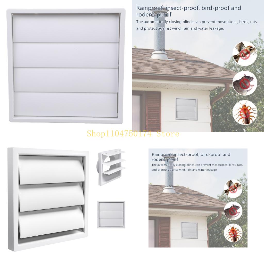 Home Improvement Sales - Dryer Vent Cover ABS Square Airflows