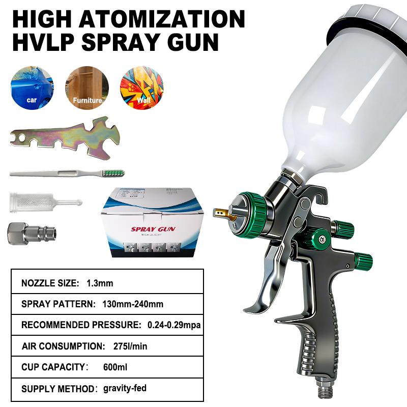 Home Improvement Sales - Pneumatic Air Spray Gun High Atomization