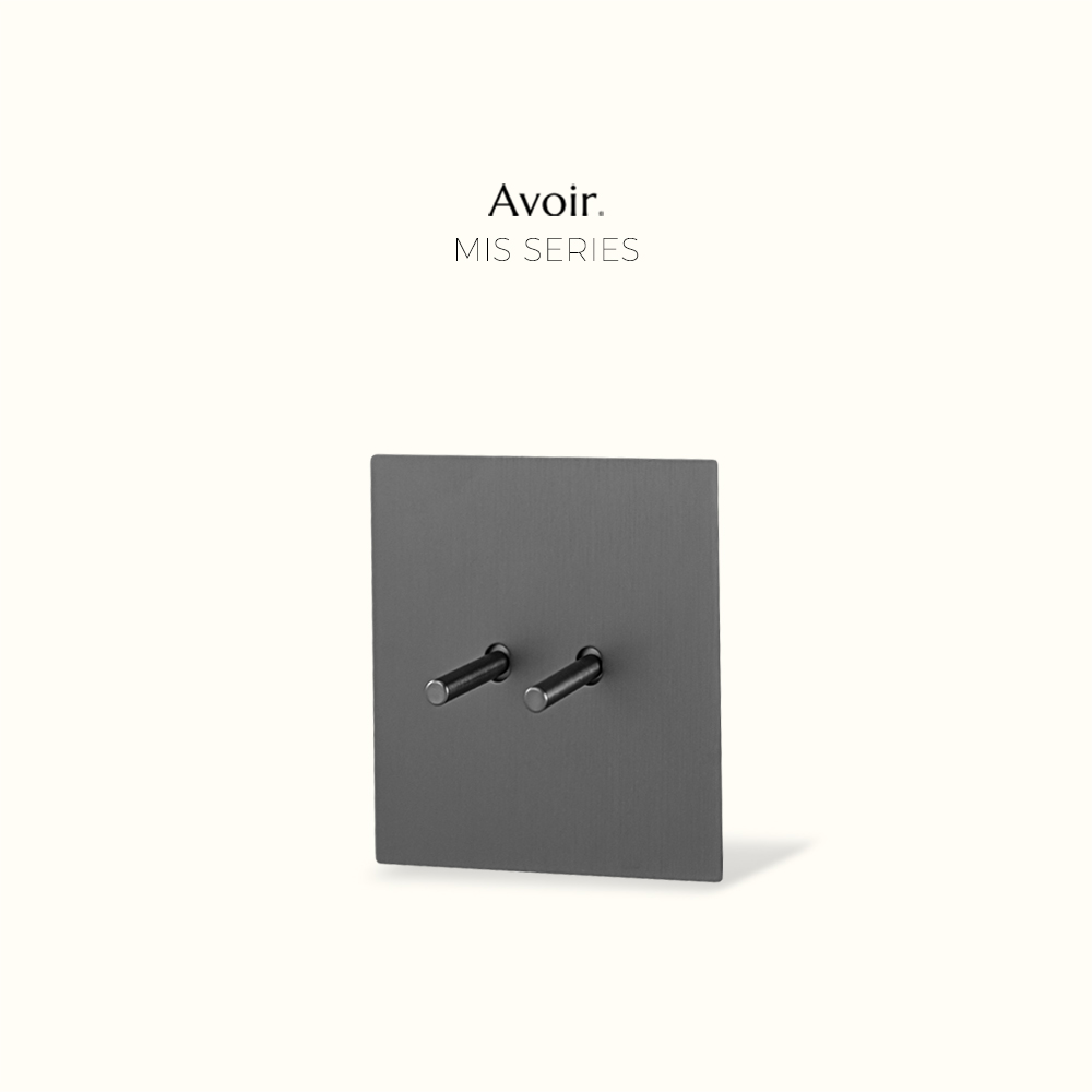Home Improvement Uk - Avoir Gray Metal Panels Wall Outlet