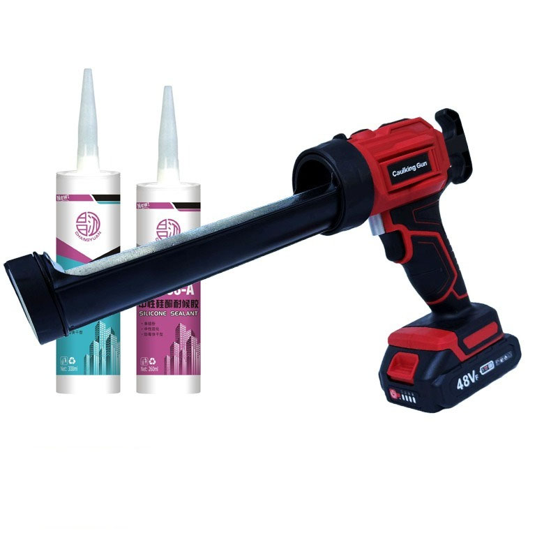 Caulking Gun Dispensing - Cordless Electric Caulk Gun with LED