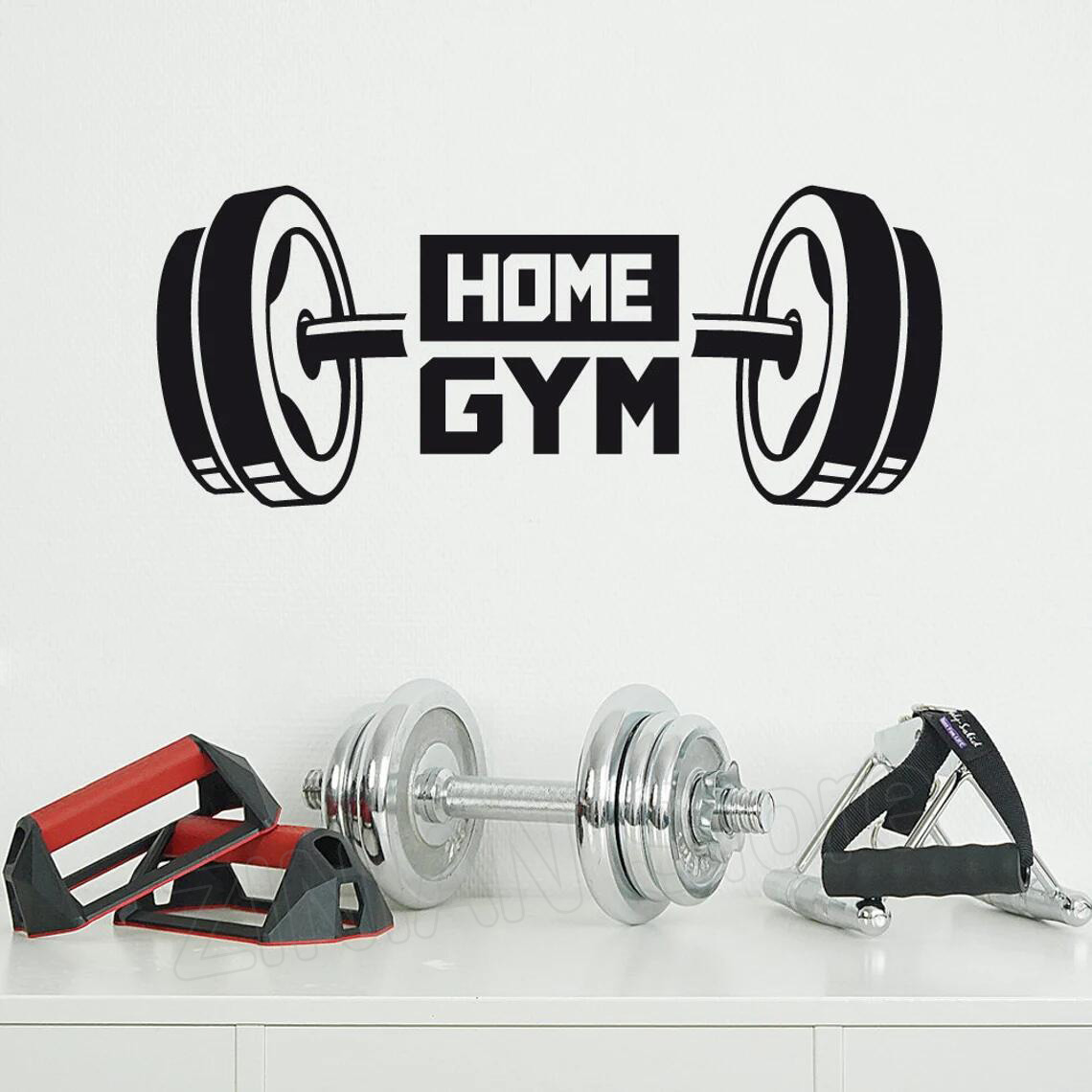 Vinyl Floor Plank - Fitness Home Gym Decor Wall Sticker