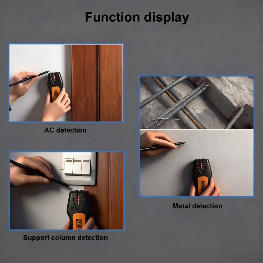 Multifunctional Handheld Metal - Stud Finder Magnetic recension och pris