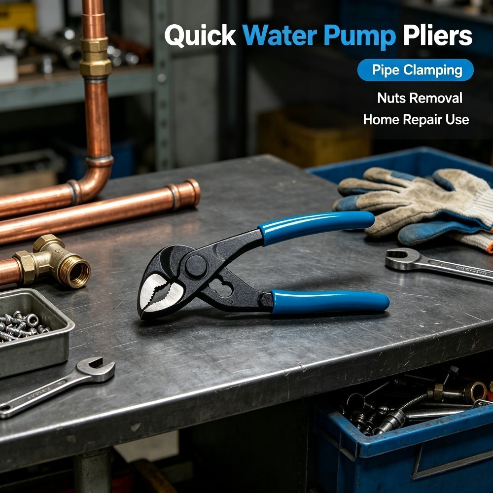Universal Quick Clamp Water Pu - Pipe Wrench Adjustable recension och pris