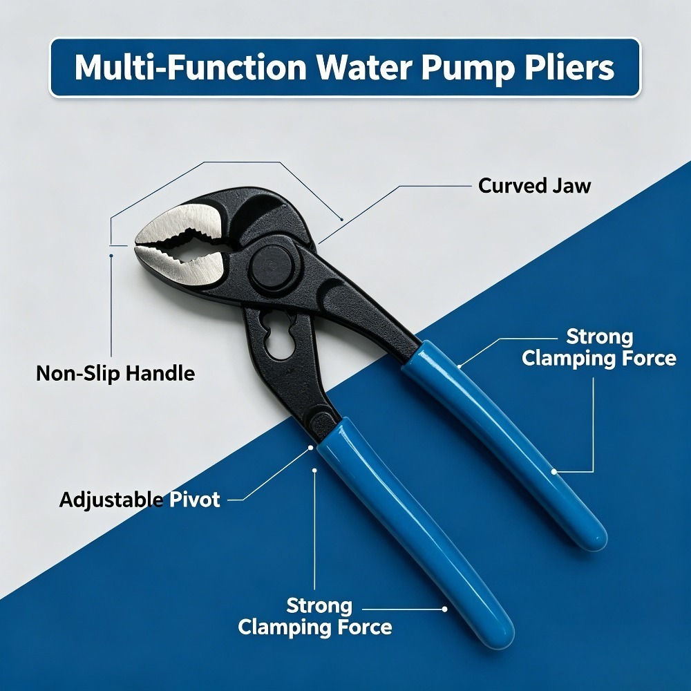 Universal Quick Clamp Water Pu - Pipe Wrench Adjustable recension och pris
