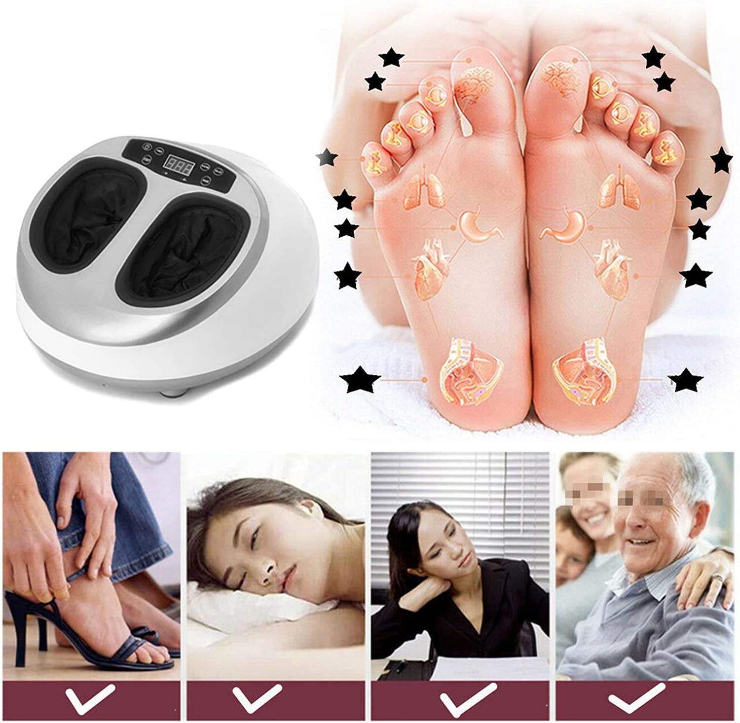 Hot Sale Shiatsu Foot Massager - Home Improvement Sales recension och pris