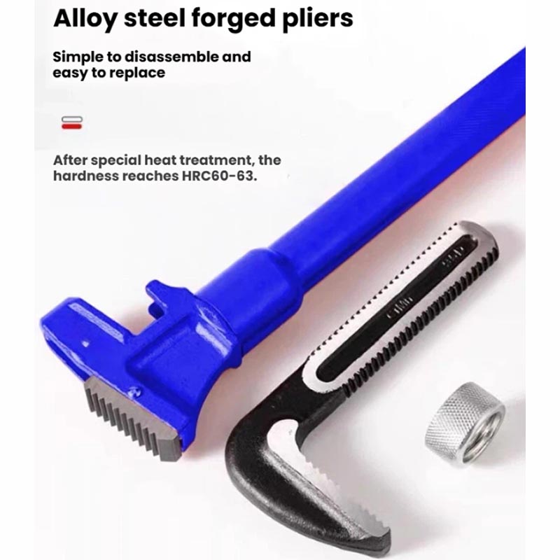 Duty Telescopic Pipe Wrench Re - Pipe Wrench Adjustable recension och pris