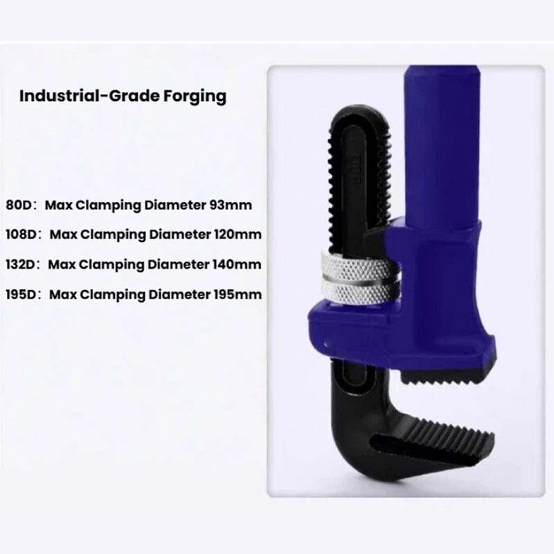 Duty Telescopic Pipe Wrench Re - Pipe Wrench Adjustable recension och pris
