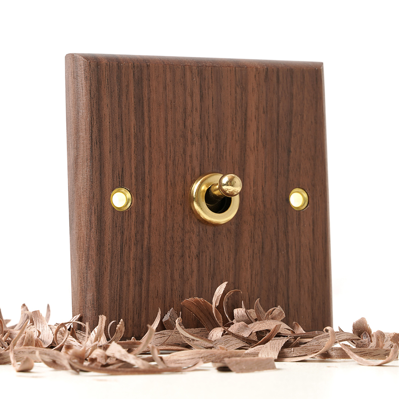 Black Walnut Wood Panel Brass  - Home Improvement Uk recension och pris