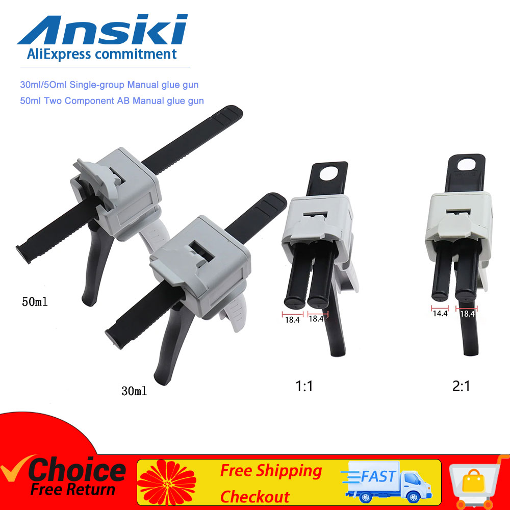 Manual1:1 2:1 10:1 glue gun Di - Caulking Gun Dispensing recension och pris