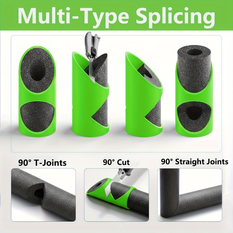 3Pcs Pipe Insulation Cutter V- - Pipe Insulation Foam recension och pris