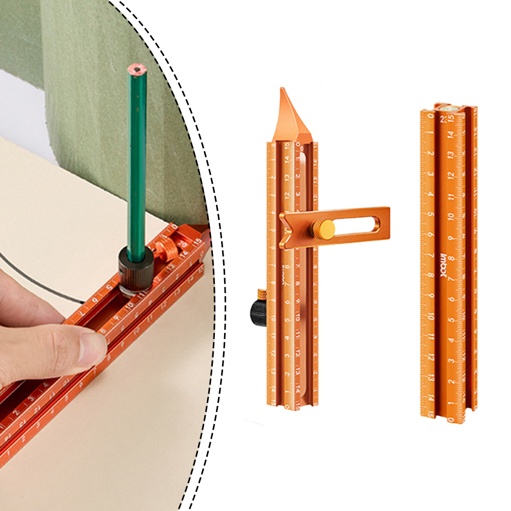 Four Sided Aluminum Alloy Posi - Stud Finder Magnetic recension och pris