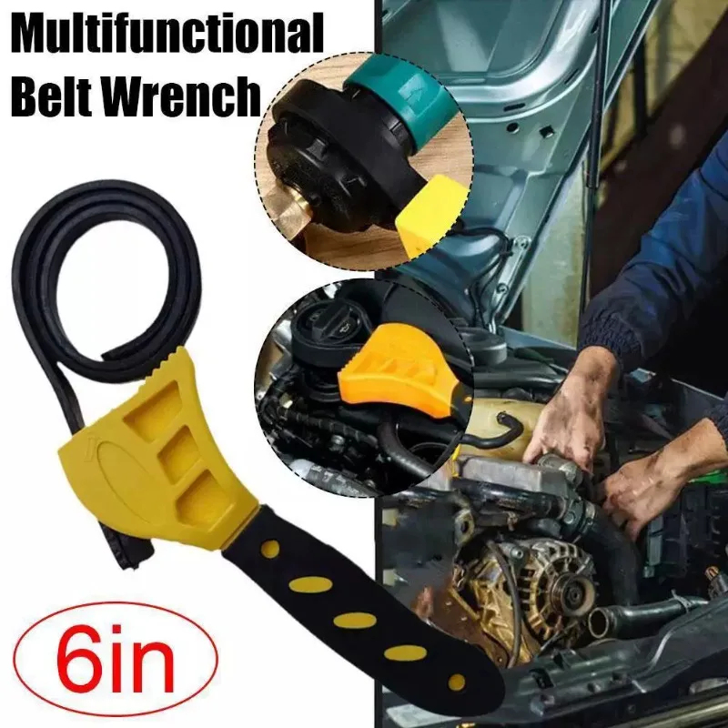 6 Inch Adjustable Rubber Strap - Pipe Wrench Adjustable recension och pris