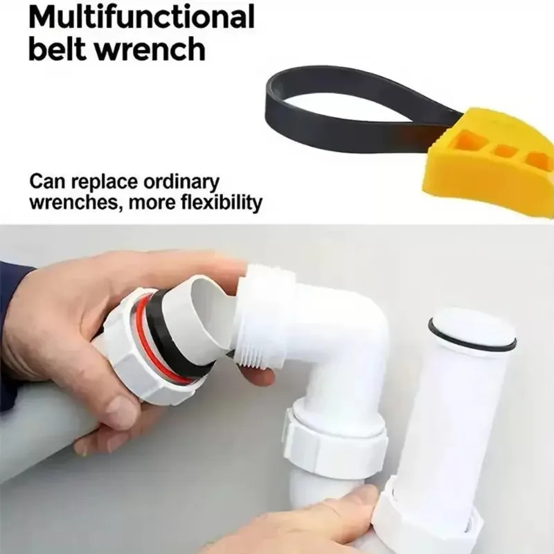 6 Inch Adjustable Rubber Strap - Pipe Wrench Adjustable recension och pris