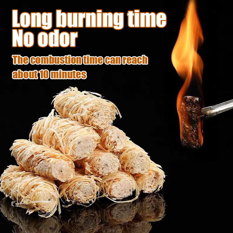 30/60/100/120PCS Natural Fire  - Wood Filler Stick recension och pris