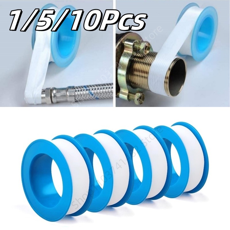 1/5/10Pcs PTFE Water Pipe Tape - Plumbing Tape Ptfe recension och pris