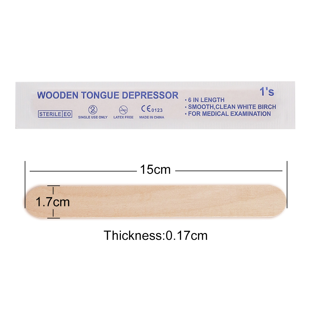 100/50/30/10PCS Tattoo Waxing  - Wood Filler Stick recension och pris