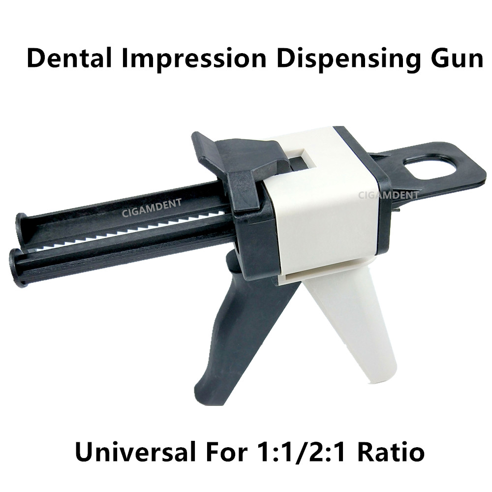 1Pc Dental Impression Mixing D - Caulking Gun Dispensing recension och pris