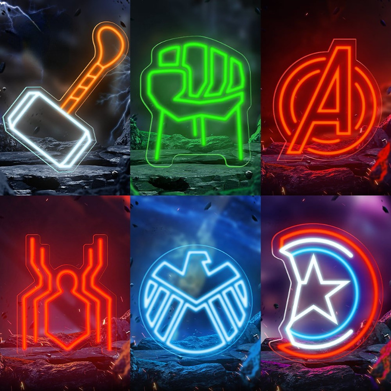 Marvel Avengers Superhero Neon - Home Improvement Game recension och pris