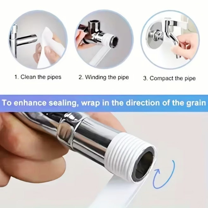 5PCS Seal Tape Thread Seal Wat - Plumbing Tape Ptfe recension och pris