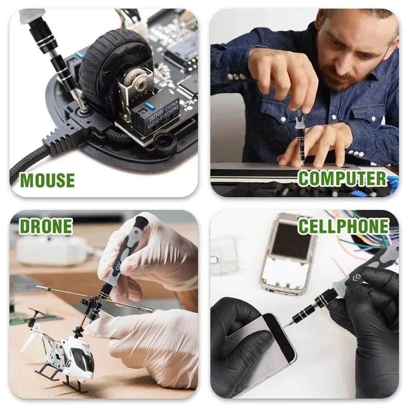 Portable 115in1 Magnetic Screw - Home Improvement Kit recension och pris