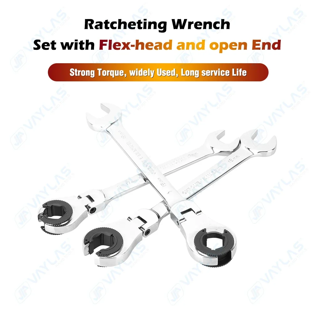 Open Flex-head Flare Nut Ratch - Pipe Wrench Adjustable recension och pris