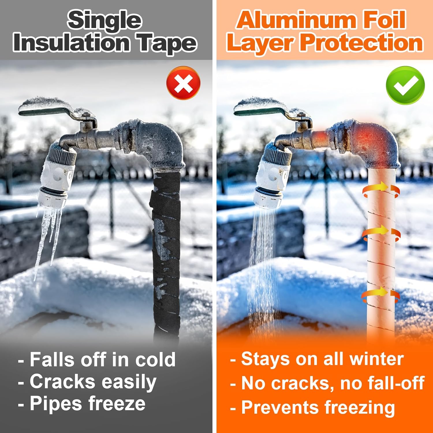 Pipe Insulation Wrap Self Adhe - Pipe Insulation Foam recension och pris