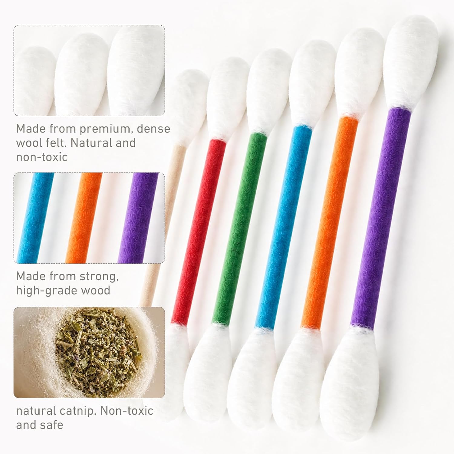 Creative cat mint toy, large c - Wood Filler Stick recension och pris