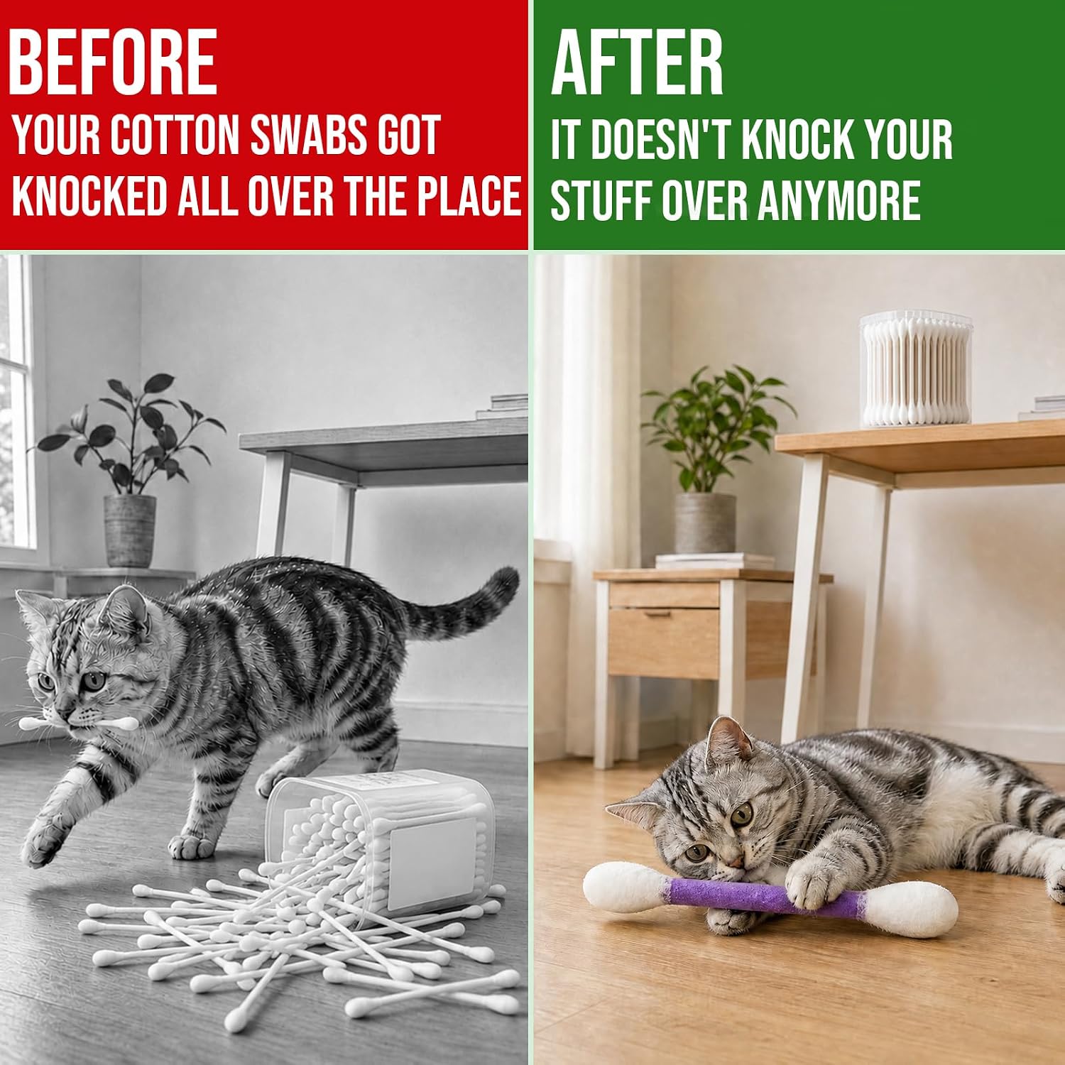 Creative cat mint toy, large c - Wood Filler Stick recension och pris