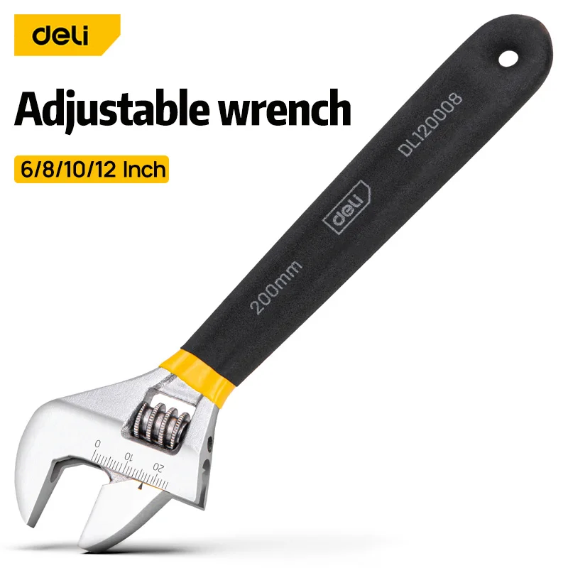 Deli Adjustable Wrench Car Bic - Pipe Wrench Adjustable recension och pris