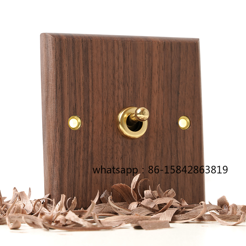 Black Walnut Wood Panel Brass  - Home Improvement Uk recension och pris