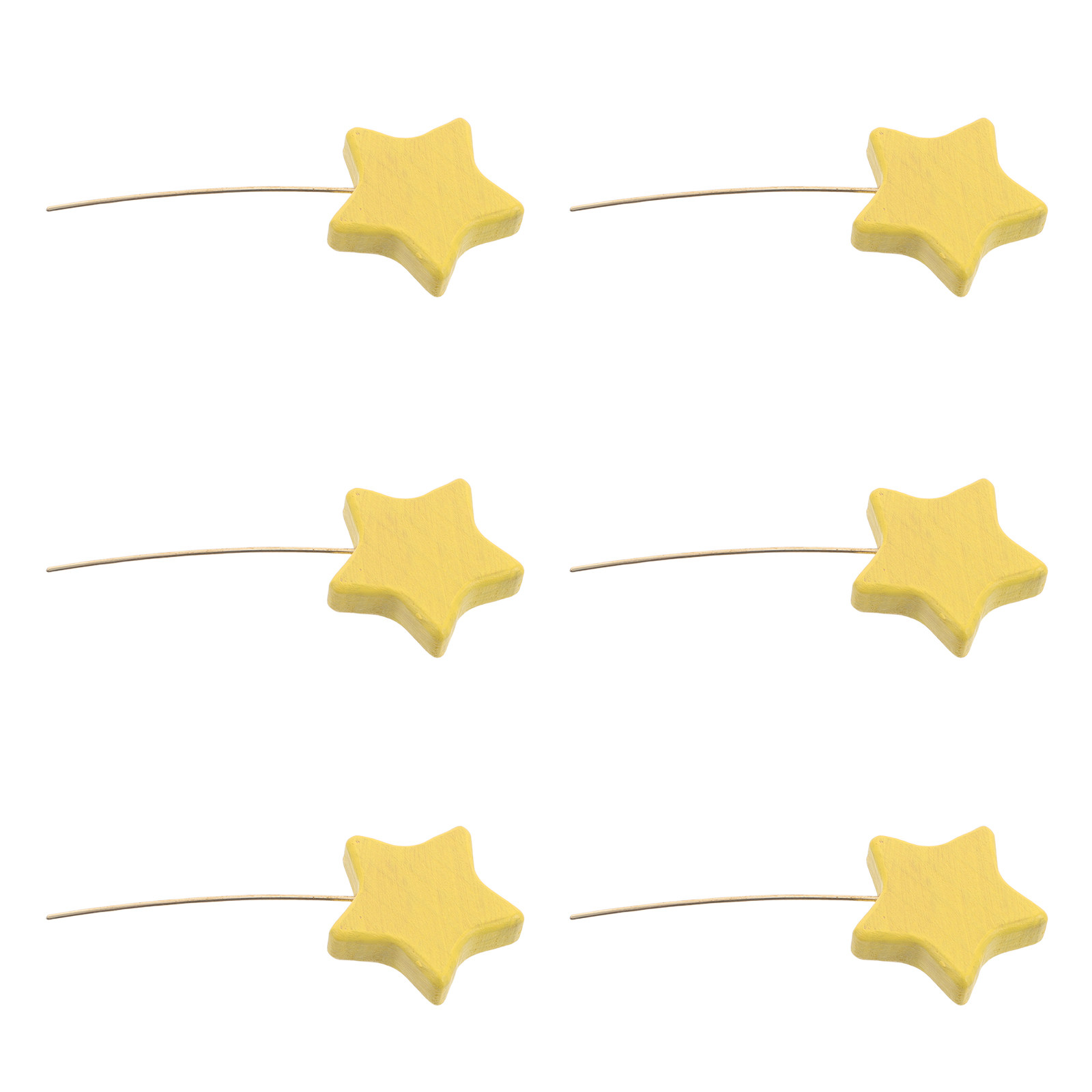 6Pcs Wooden Star Picks Mini St - Wood Filler Stick recension och pris