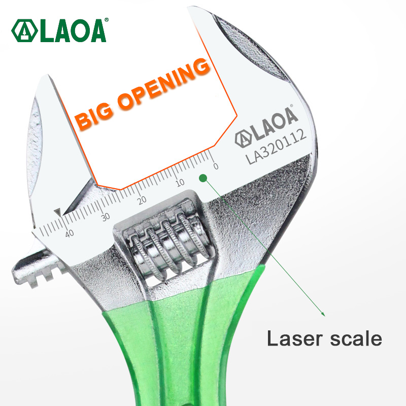 LAOA Large Opening Adjustable  - Pipe Wrench Adjustable recension och pris