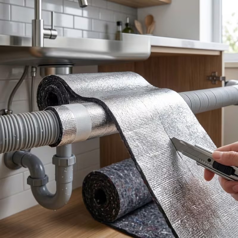 Aluminum Foil Waterproof Heat  - Pipe Insulation Foam recension och pris
