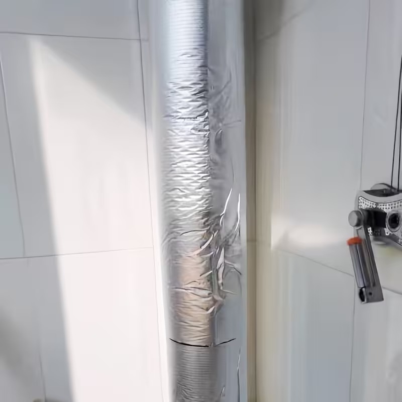 Aluminum Foil Waterproof Heat  - Pipe Insulation Foam recension och pris