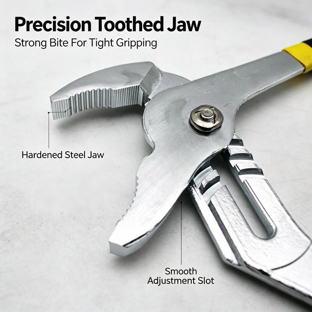 Portable Adjustable Water Pump - Pipe Wrench Adjustable recension och pris