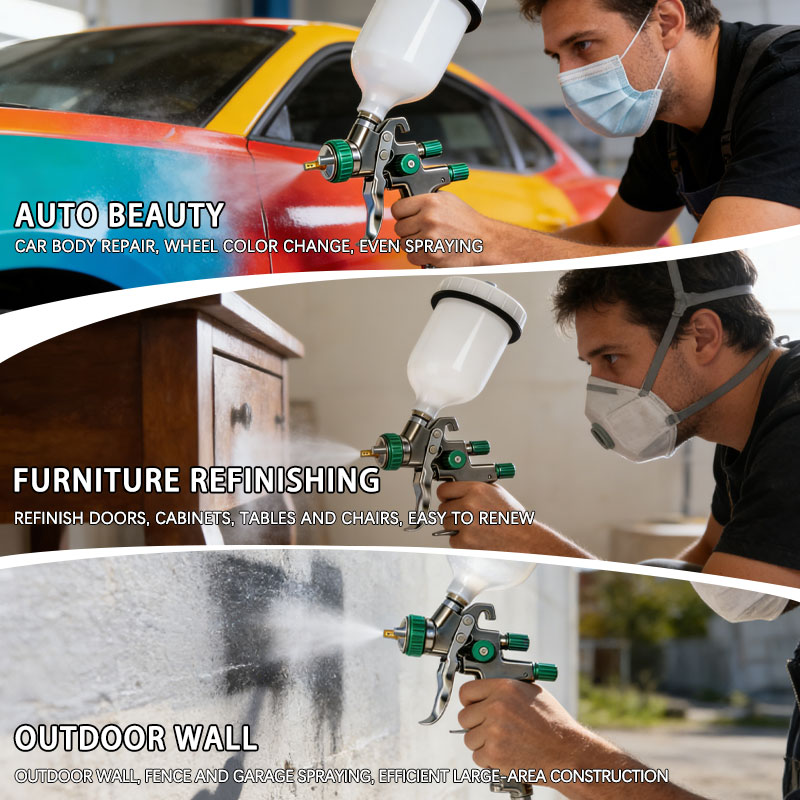 Pneumatic Air Spray Gun High A - Home Improvement Sales recension och pris