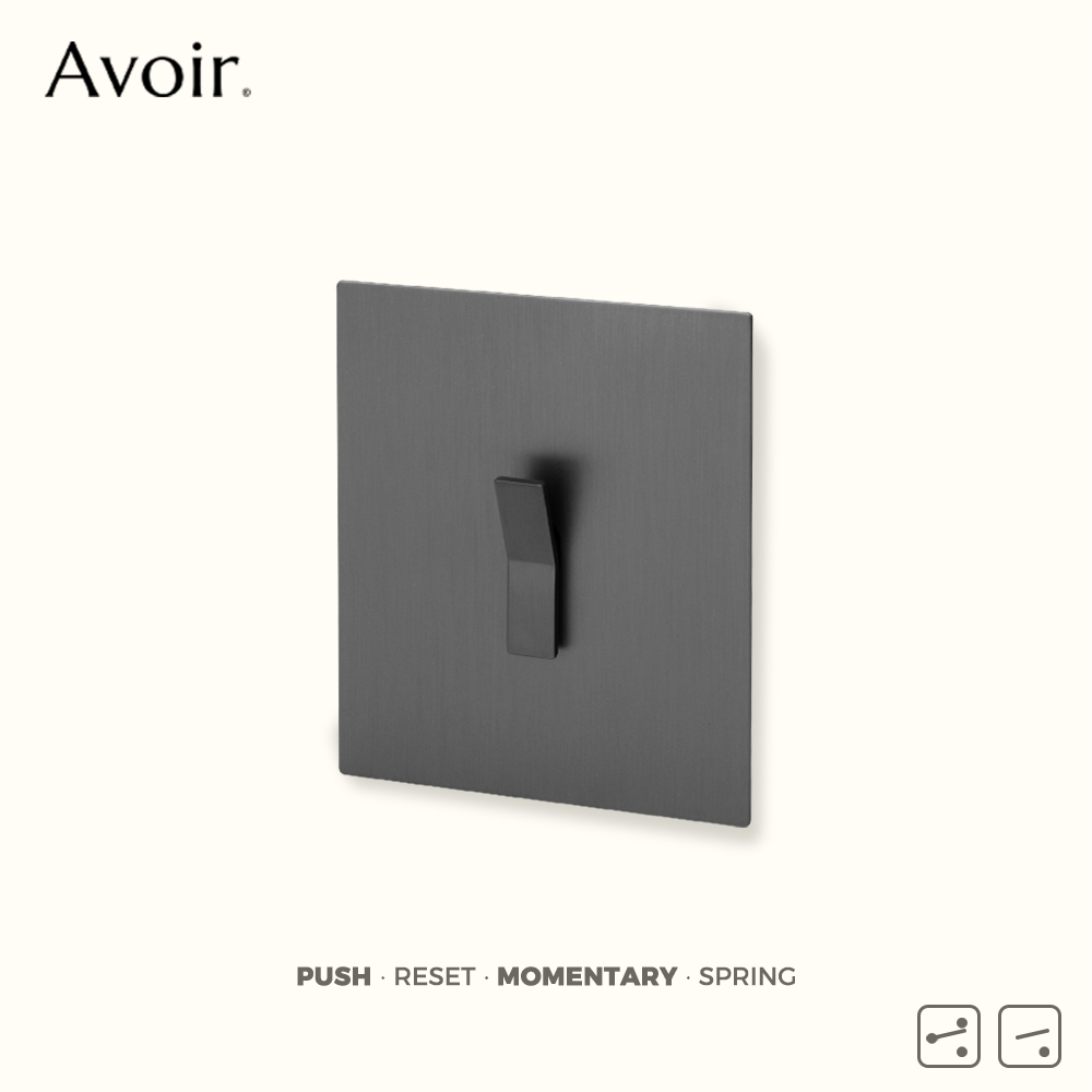 Avoir Gray Y Type Push Button  - Home Improvement Uk recension och pris