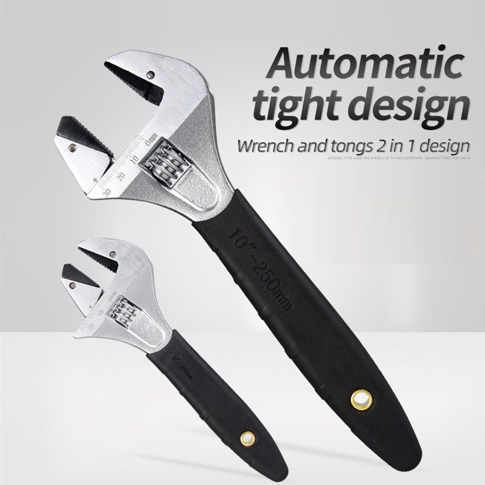 Adjustable Ratchet Wrench with - Pipe Wrench Adjustable recension och pris