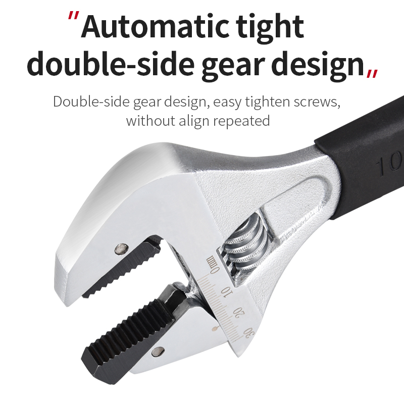Adjustable Ratchet Wrench with - Pipe Wrench Adjustable recension och pris
