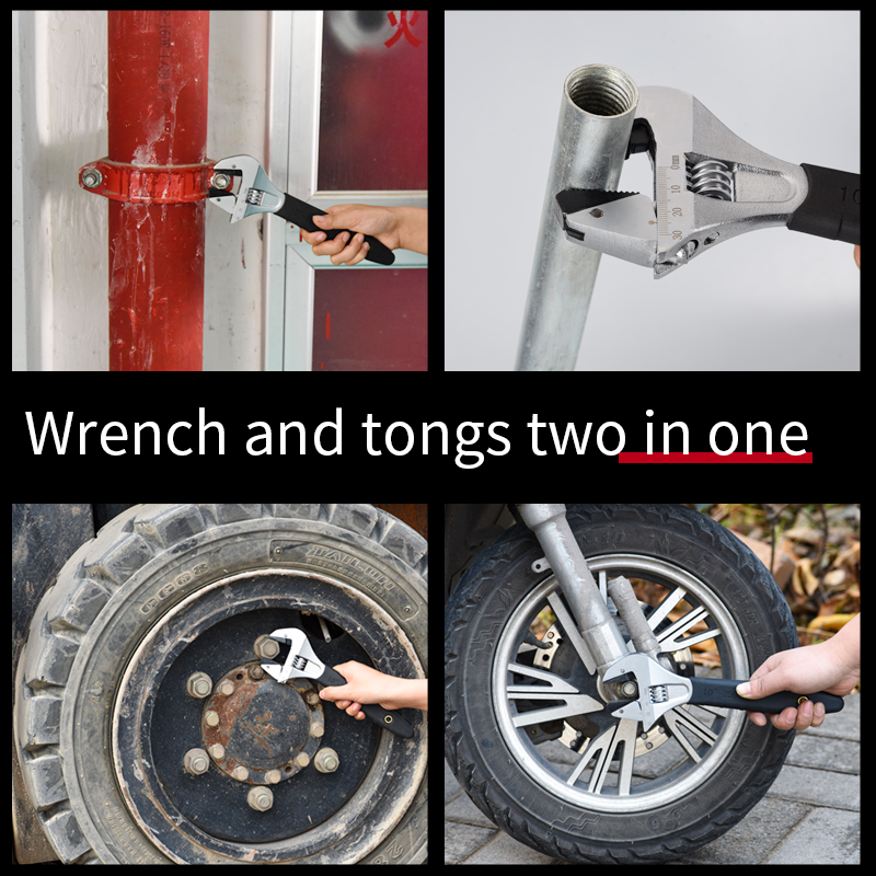 Adjustable Ratchet Wrench with - Pipe Wrench Adjustable recension och pris