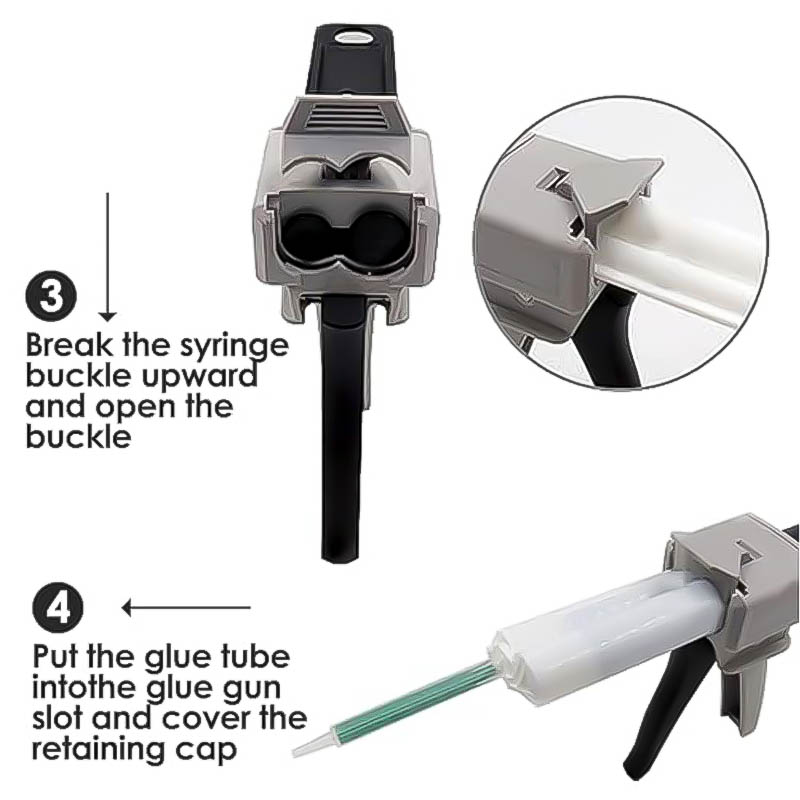 30ml 50ml Ratio 1:1 / 2:1 / 10 - Caulking Gun Dispensing recension och pris