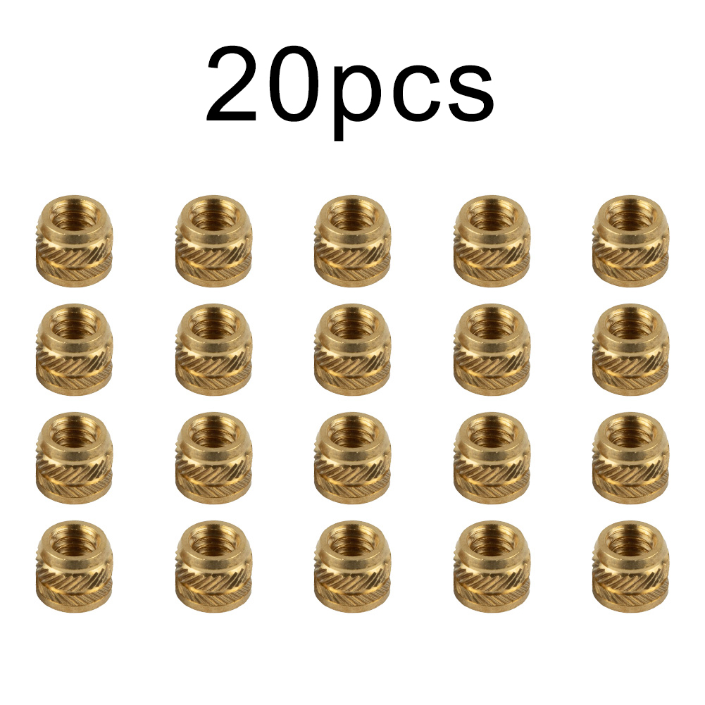 20pcs Brass Nuts 1/4-20 Thread - Home Improvement Services recension och pris