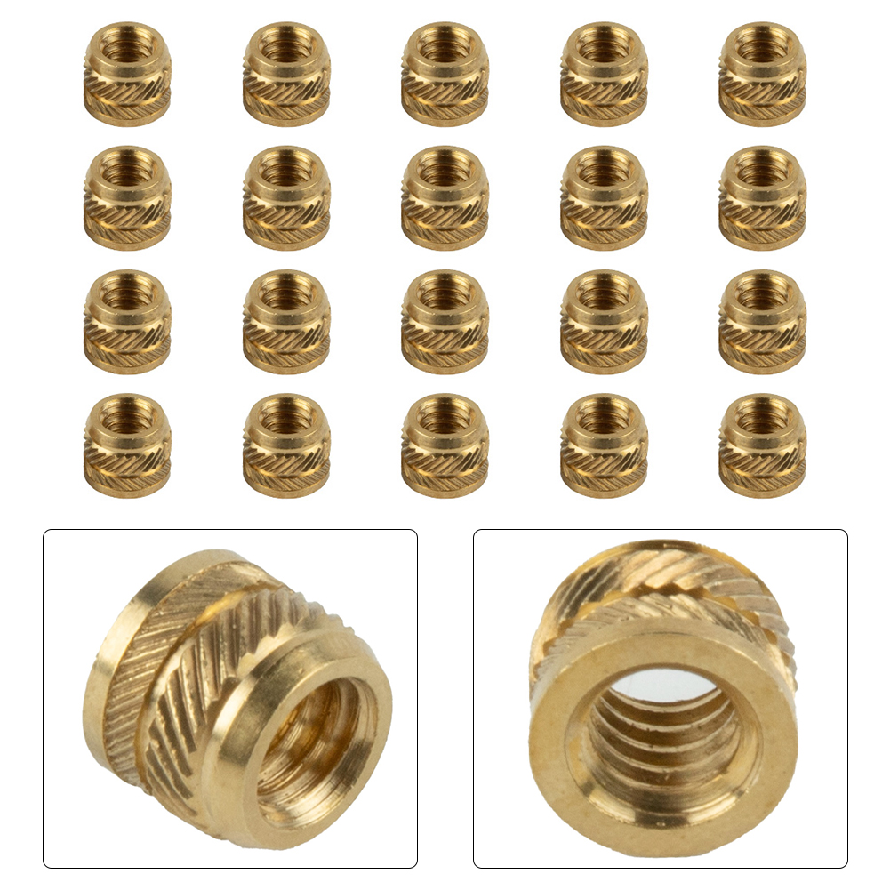 20pcs Brass Nuts 1/4-20 Thread - Home Improvement Services recension och pris